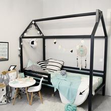 Кроватка-домик на ножках без бортика в изножье/Knock-Knock Baby Space